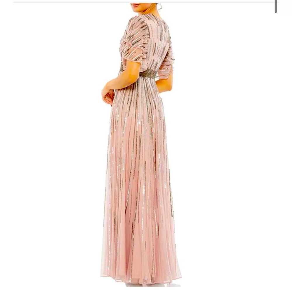 Mac duggal vintage rose gown.